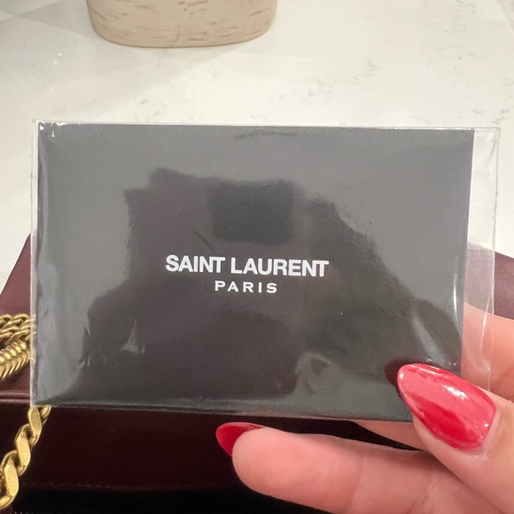 LOULOU SMALL CHAIN BAG IN QUILTED "Y" LEATHER - Picture 4 of 11